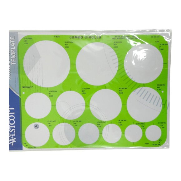 Drafting Artist Tools Lot Combination Set Circle Templates Goniometer Protractor - Picture 8 of 12